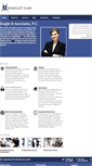 Mobile Screenshot of knightlawyers.com